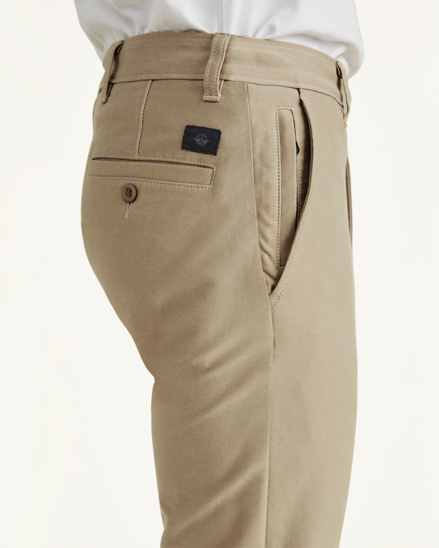 (image for) Safe Comfort Knit Chinos, Slim Fit